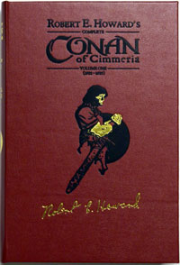 view Complete Conan of Cimmeria  Volume 1 (1932 - 1933)  Leatherbound Ultra Edition (Signed Limited Edition)