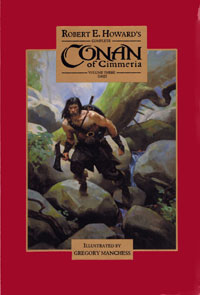 view Complete Conan of Cimmeria  Volume 3 (1935)  Artists Edition (Signed) (Limited Edition)