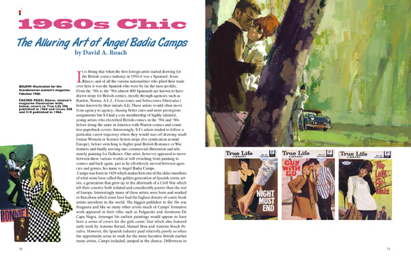 60s Chic: The Alluring Art of Angel Badia Camps