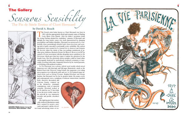 Sensuous Fin de Siecle Art of Cheri Herouard