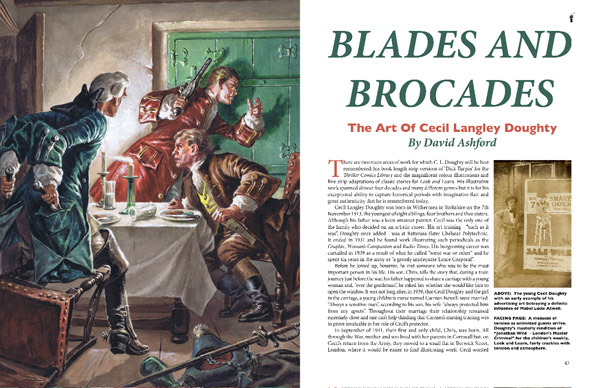 Extract from Blades and Brocades - the Art of Cecil Doughty