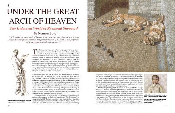 The Pure and Sparkling Art of Raymond Sheppard