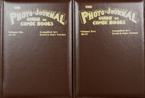 The Photo-Journal Guide to Comic Books (2 volumes) (Signed) (Limited Edition)